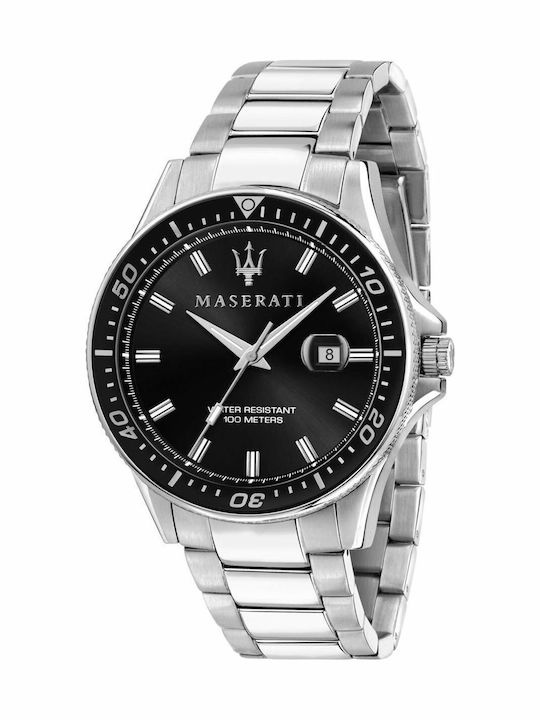 Maserati Sfida Ανδρικό Ρολόι 44mm Μπαταρίας με ...