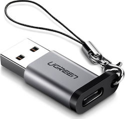 Ugreen Convertor USB-A masculin în USB-C feminin (50533)