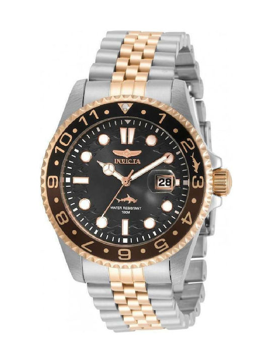 Invicta Pro Diver Watch Automatic with Metal Bracelet Invicta Pro Diver Watch Automatic with Metal Bracelet