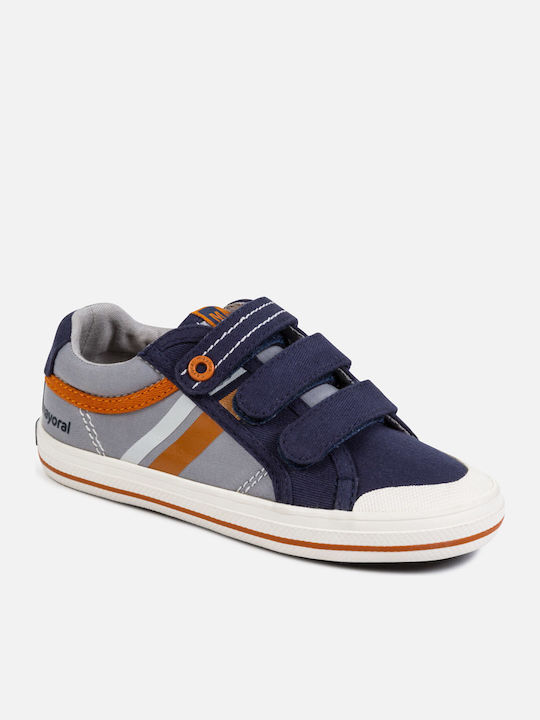 Mayoral Παιδικό Sneaker με Σκρατς για Αγόρι Navy Μπλε