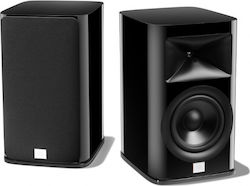 JBL HDI-1600 Ζεύγος Ηχείων Hi-Fi Βιβλιοθήκης 200W 2 Δρόμων Π23xΒ28.8xΥ37εκ. Μαύρο