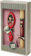 Osterkerze Wohnung mit Box Santoro Gorjuss Time to Fly Lila