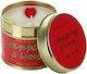 Bomb Cosmetics Scented Candle Jar with Scent Cranberry & Lime Red 243gr 1pcs