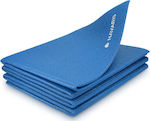 Navaris Workout Travel Covor de exerciții fizice Yoga/Pilates Albastru (173x61x0.4cm)