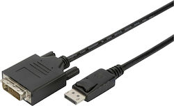 Digitus Cablu DVI-D - DisplayPort 3m Negru (AK-340306-030-S)