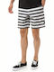 Vans Men's Swimwear Shorts White Striped