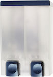 Commercial Cream Soap Dispenser 2x500ml Transparent