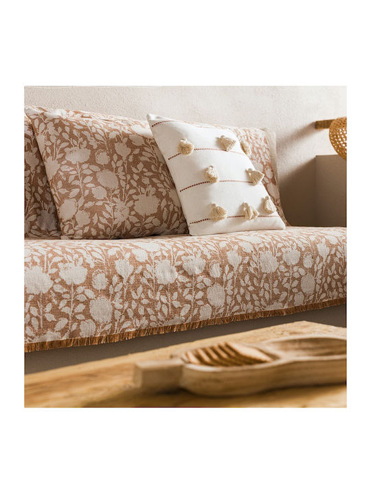 Gofis Home Three-Seater Sofa Throw Rosefield 180x310cm 201/13 20-07-201C/13