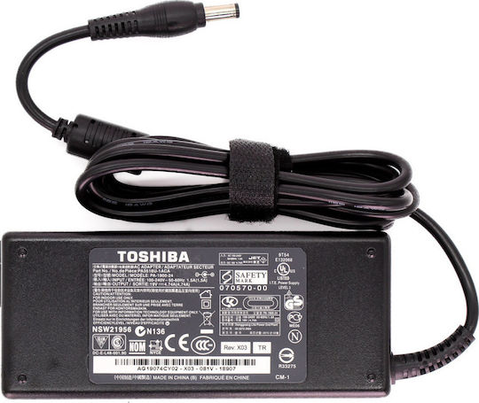 Toshiba Laptop Charger 90W 19V 4.7A for Toshiba without Power Cord