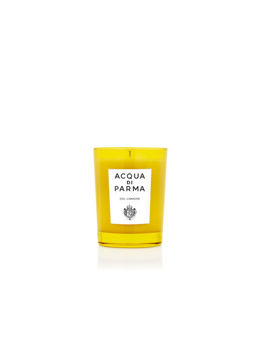 Acqua di Parma Scented Candle Jar with Scent Oh L'Amore Yellow 200gr 1pcs