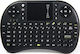UKB-500 Fără fir Tastatură cu touchpad