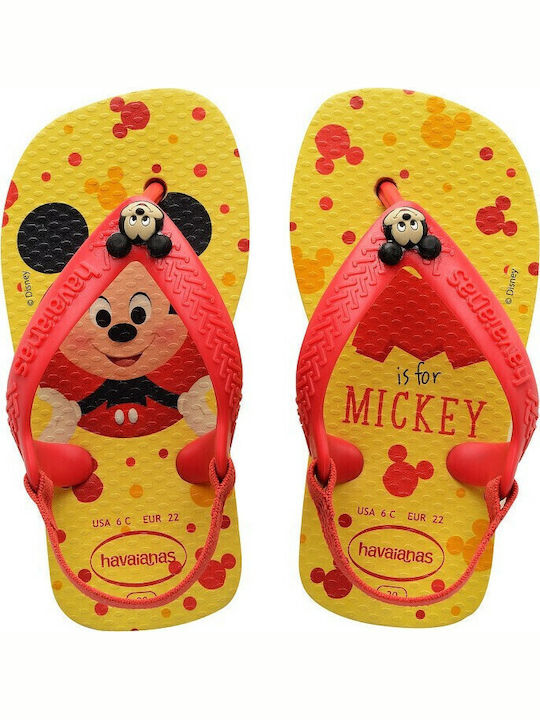 Havaianas Παιδικές Σαγιονάρες Flip Flops Mickey...