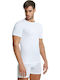 6/521 Men's Short Sleeve Undershirt White