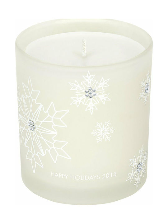 Swarovski Scented Candle Happy Holidays 2018 Jar White 1pcs