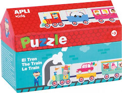 Παιδικό Puzzle Train House Box για 3+ Ετών 20pcs Apli Kids Παιδικό Puzzle Train House Box για 3+ Ετών 20pcs Apli Kids