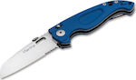 Antonini Sos Pocket Knife Blue with Blade made of Stainless Steel