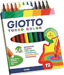 Giotto Turbo Color Blister Drawing Markers Thin Set 12 Colors