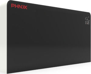 Phnix PFP-080V-CΒ Fan Coil Schlank 3.5/4.3kW Boden 130x13x67cm Schwarz