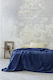 Nima Blanket Pique Queen 220x240cm Habit Navy Blue