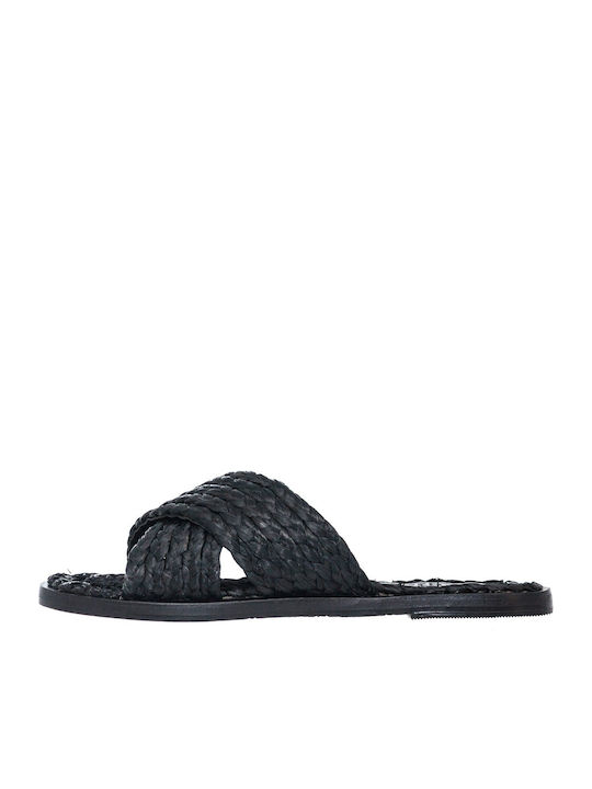 Gioseppo Mulga Women's Flat Sandals in Black Color