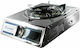 Elekom Countertop Burner Flüssiggas Single Inox