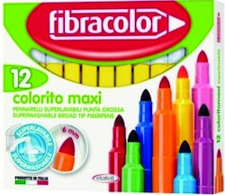 Fibracolor Colorito Maxi Washable Drawing Marke...