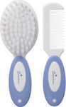 Dreambaby Baby Brush & Comb Blue 2pcs