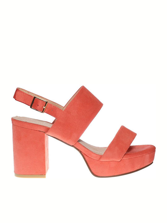 Envie Shoes Sandals Orange