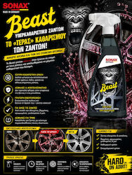 Sonax Beast Wheel Cleaner Спрей Почистване за Дискове на Автомобил 1lt