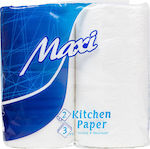 Maxi Kitchen Paper 2 Rolls 3 Sheets 2 Packages