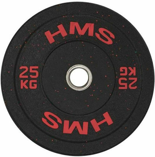 HMS Комплект Дискове Гумен 1 x 25кг Φ50мм