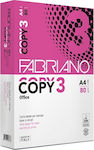Fabriano Copy 3 Χαρτί Εκτύπωσης A4 80gr/m² 500 φύλλα