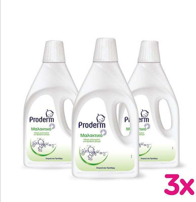 Proderm Υποαλλεργικό Μαλακτικό Ρούχων 3x2000ml