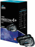 Cardo Freecom 4 Plus Ενδοεπικοινωνία Διπλή για Κράνος Μηχανής με Bluetooth