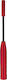 Lampa Car Antenna Roof Alu-tech Threaded for Radio in Red Color