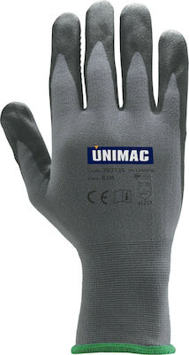 Unimac Mănuși de Lucru Negre Nylon Spandex