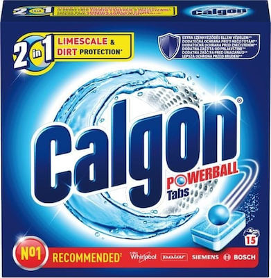 Calgon Softener Tablets Powerball 15 Measuring Cups