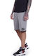 Body Action Sportliche Herrenshorts Light Melange Grey