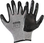 Benman Gloves for Work Gray Nitrile Anticope