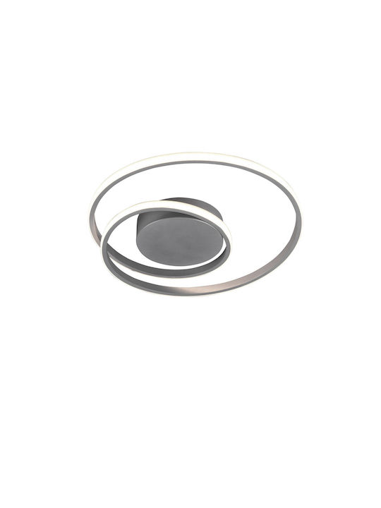 Trio Lighting Zibal Deckenleuchte 39cm Gray mit...