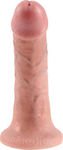 King Cock Ρεαλιστικό Dildo με Βεντούζα Light 15cm