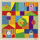 Wooden Kids Puzzle Mosaic Farm for 3+ years+ Years 43pcs Goki