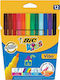 BIC Kids Visa Waschbare Zeichenmarker 0.9mm Dünne Set 12Stück