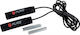 Pure2Improve Springseil Fitness mit Gewicht 2.85m Schwarz