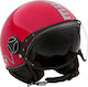 MomoDesign FGTR Evo Jet Helmet with Sun Visor 1200gr Magenta Gloss-Glitter 1001003047