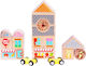 Lucy & Leo Wooden Building Blocks Set for 3+ Years 32 Pieces