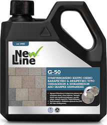 New Line G-50 Καθαριστικό Δαπέδων Κατάλληλο για Μάρμαρα, Πέτρα & Τσιμέντο 1lt 90656