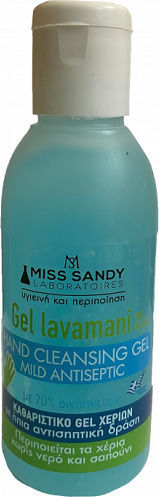 Miss Sandy Hand Cleansing Gel Antiseptic 80ml Natural