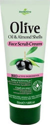 Madis Herbolive Olive Oil & Almond Shells Face Scrub Cream 50ml