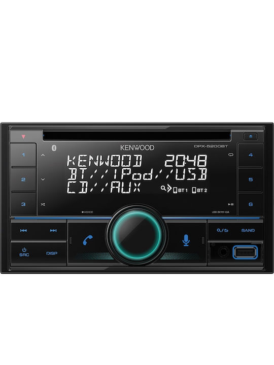 Kenwood Car-Audiosystem 2DIN (Bluetooth/USB/AUX)